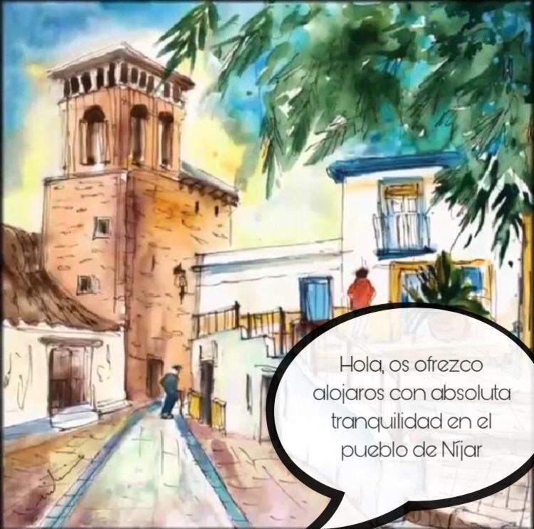 Gasthaus La Casa Del Cine En Níjar Exterior foto